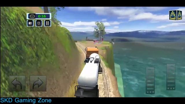 Oil Tanker Offroad Driving Games - Mountain Trucks Drive | Android Gameplay | #oiltankertruck смотреть онлайн