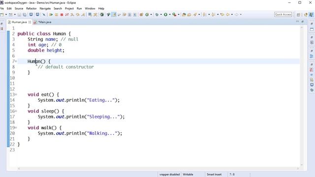 Java Class and Objects 6 - Constructor Overloading (Bangla) смотреть онлайн