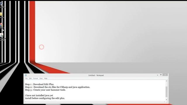 Configure Edit Plus for Java and C# смотреть онлайн