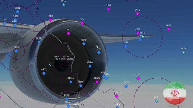 Infinite Flight (22.4) London (LGW) - Dubai (DXB)| Emirates B777-300ER | Cinematic Timelapse