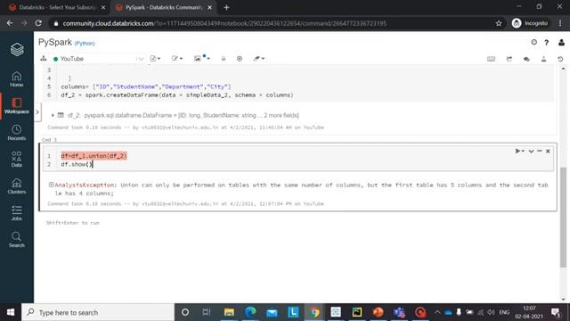 1. Merge two Dataframes using PySpark | Top 10 PySpark Scenario Based Interview Question| смотреть онлайн