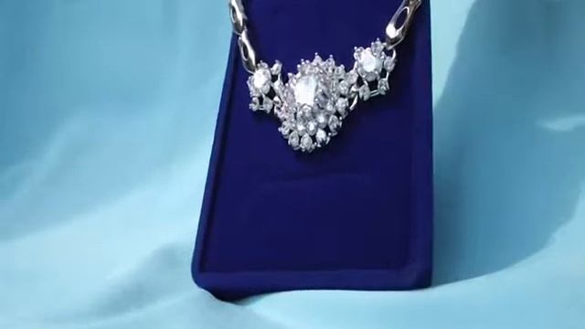 Купить бижутерию в Минске | Jewelbox.by | Браслет в белой позолоте с белыми фианитами смотреть онлайн