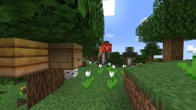 Minecraft - NEW! Bees, Bee Hive, Honey and Honeycomb! (Minecraft 1.15 Snapshot 19w34a) смотреть онлайн