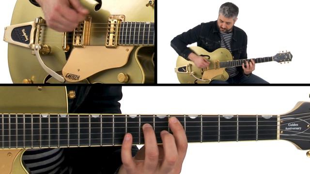 Rockabilly Rhythm Guitar Lesson -  Minor Shuffle: Performance - Jason Loughlin