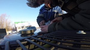 Обкатка мотособака Мужик , регулировка карбюратора двигатель Лифан 18.5 л.с.