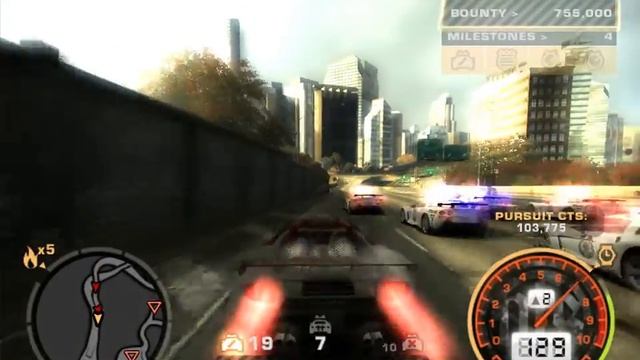 NFS Most Wanted - Porsche Carrera GT - 1 смотреть онлайн