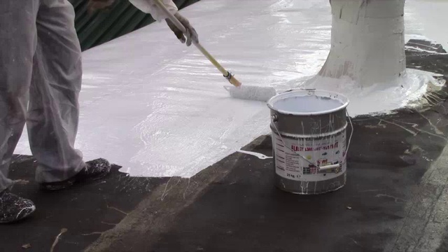 Гидроизоляция кровли без снятия старого битумного ковра, полиуретановыми жидкими мастиками смотреть онлайн