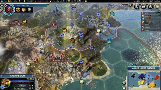 Civilization 5 Gods and Kings - Byzantium 20 смотреть онлайн