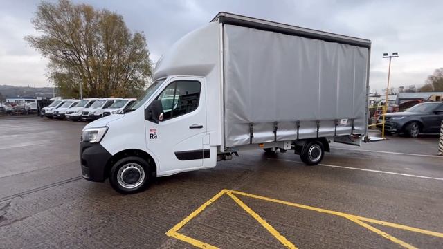 2022/22 Reg RENAULT MASTER 35 2.3 DCI 1450 BHP LWB CURTAIN SIDER EURO6 смотреть онлайн