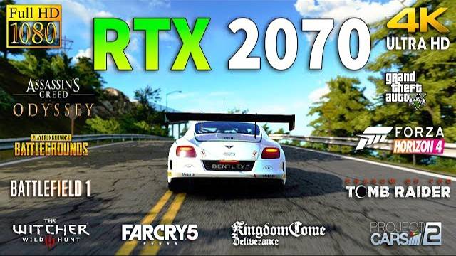 GeForce RTX 2070 Test In 10 Games 1080p And 4K