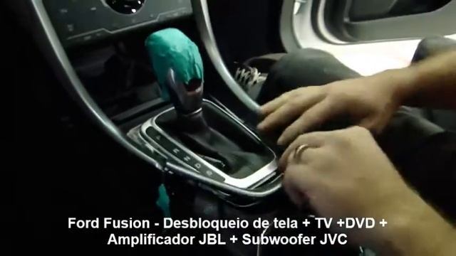 Ford Fusion - Desbloqueio de Tela+TV+DVD+Amplificador JBL+Subwoofer JVC смотреть онлайн