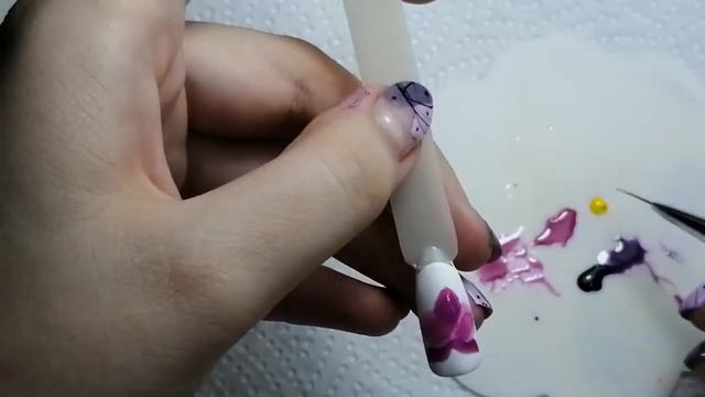 Дизайн ногтей ОРХИДЕЯ/ Рисуем гель-лаком смотреть онлайн