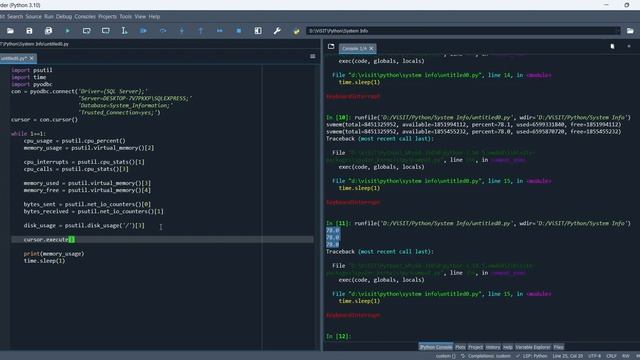 Power BI: Displaying Live System Performance using Power BI, SQL and Python смотреть онлайн