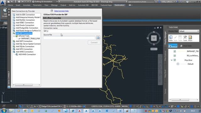 Autodesk Map3D : Adding WMS 2 Map3D смотреть онлайн