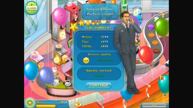 Cake Shop 2 - Gameplay Part 54 (Level 152 to 153) Central Café смотреть онлайн