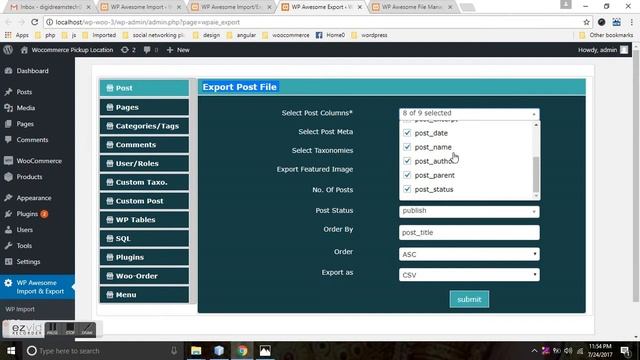 Wordpress import and export plugin demo смотреть онлайн