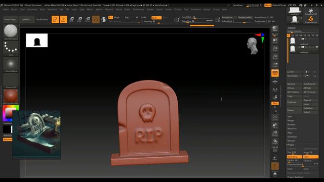 Autodesk Maya 2024 Tutorial Halloween Scenery part 2 смотреть онлайн