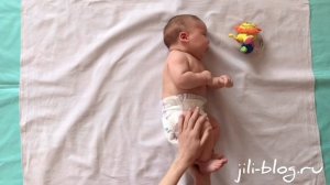 Гимнастика и массаж для детей 1, 2, 3 месяца