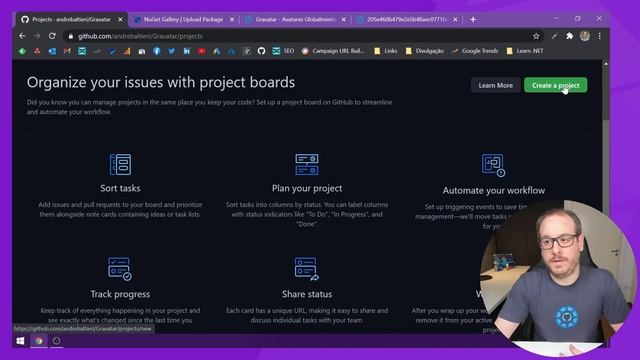 Masterclass C#, .NET 5, Nuget, GitHub e GitHub Actions | por André Baltieri #balta смотреть онлайн