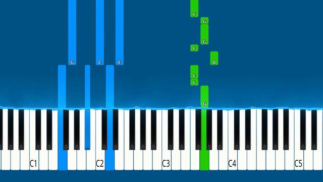 Lana Del Rey - Blue Banister (Piano Tutorial) смотреть онлайн