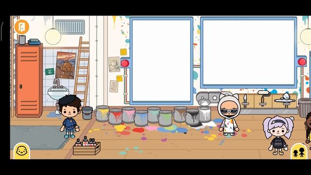 Тока бока. Рисуем картину 2 ч. Новые крампеты.TOCA BOCA.Toca Life World. смотреть онлайн