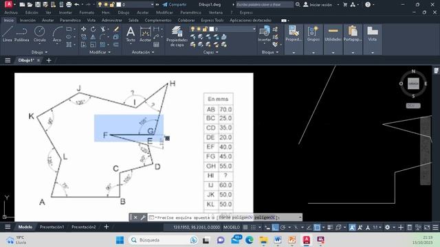 ?COMO APRENDER AUTOCAD | AutoCAD Básico - Ejercicio 1| Dibujo líneas, arcos, polilíneas, etc. смотреть онлайн