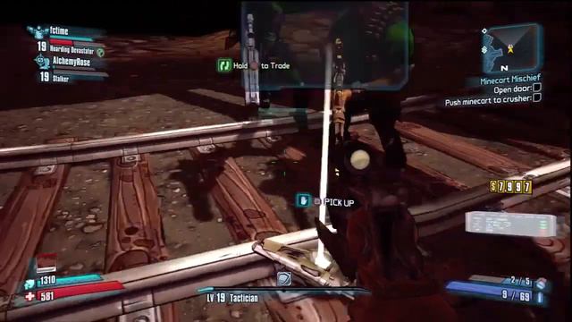 Borderlands 2 - Minecraft Secret (How-To - Caustic Caverns) смотреть онлайн
