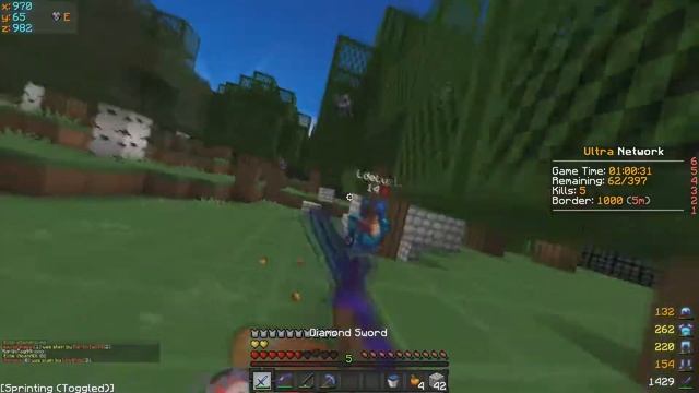 Minecraft UHC Highlights #14 - Half a Heart Clutches (Ultra FFA) смотреть онлайн