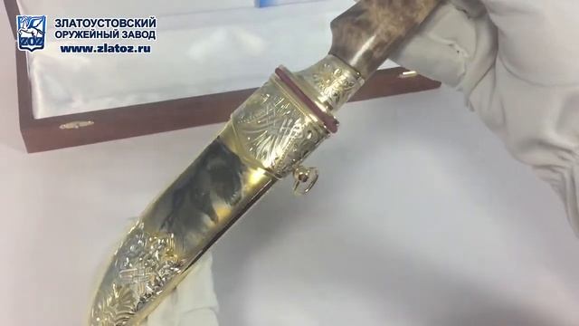 Нож ЦМ "Глухарь" из нержавеющей стали 40Х10С2М(ЭИ-107) (закалка 55 ед. по шкале Роквелла) смотреть онлайн