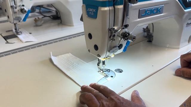 Jack A6F Needle Feed Fully Automated Industrial Sewing Machine With English Table-Top 105x55cm смотреть онлайн