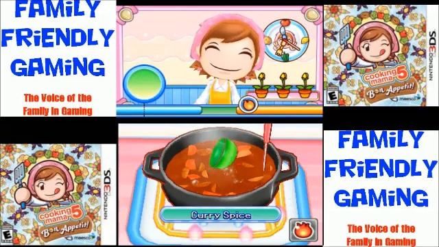 Cooking Mama 5 Bon Appetit! Grilled Vegetable Curry смотреть онлайн