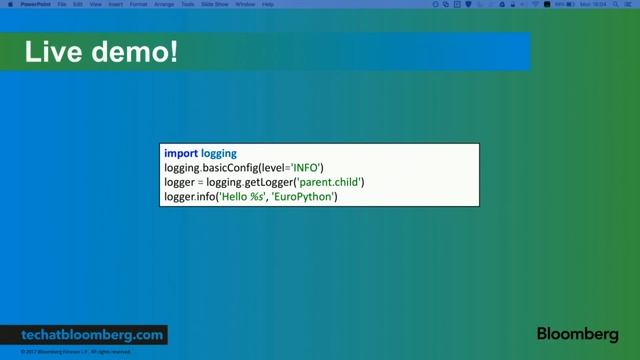 Mario Corchero - Effortless Logging - Let the loggers work for you смотреть онлайн