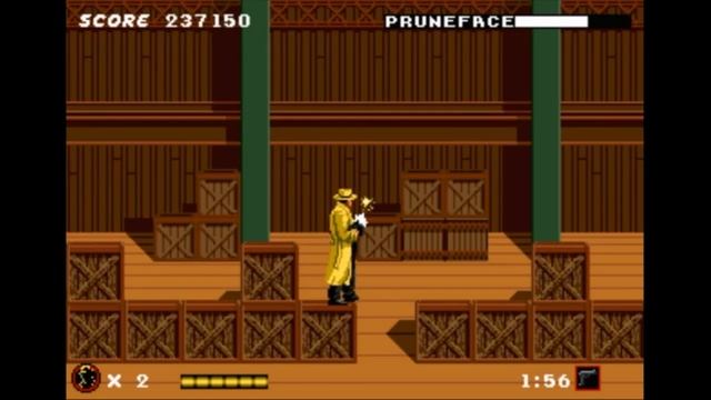 Sega Mega Drive 2 (Smd) 16-bit Dick Tracy Битва с Боссами