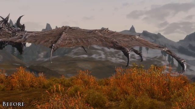 Skyrim Mod Spotlight: More Dramatic Alduin Retexture смотреть онлайн