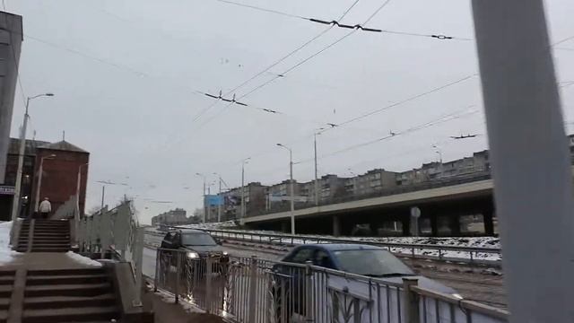Калининград Московский проспект и новый эстакадный мост смотреть онлайн