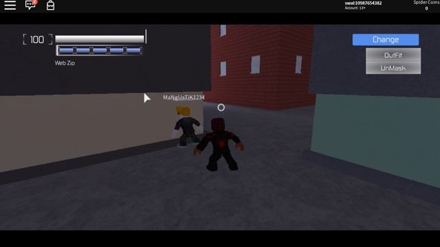 человек паук:укус паука 1 серия.Roblox webswing simulator смотреть онлайн
