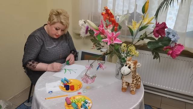 Мастер-класс для детей 3-4 лет из цикла «Волшебные ладошки» смотреть онлайн