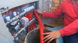 Как выгнать воздух из труб теплого пола?