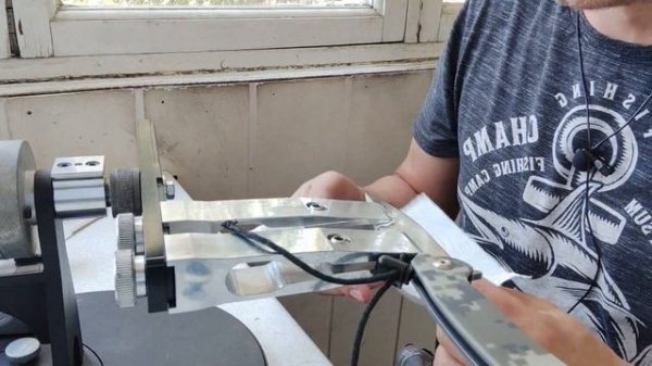 Заточка складного ножа Adimanti Neformat на Профиль К-03