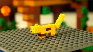 Лего Майнкрафт 21125 Домик на Дереве в Джунглях. Lego Minecraft. Мультики для Детей на русском
