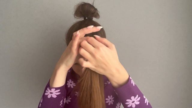 КЛАССИЧЕСКИЙ ВЫСОКИЙ ПУЧОК ЗА 1 МИНУТУ!