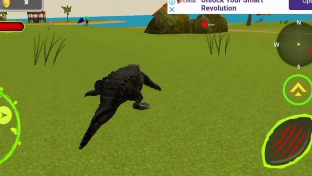 Hungry Crocodile Attack 3D (by LagFly) Android Gameplay [HD] смотреть онлайн