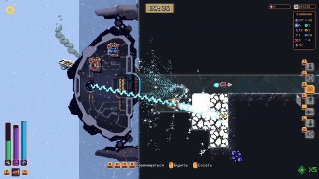 Прохождение Wall World • DLC Deep Thread • Часть 3: БОСС радостно ломает мне робота? смотреть онлайн