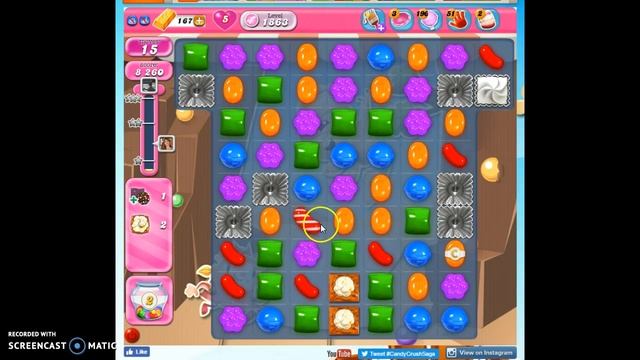 Candy Crush Level 1863 help w/audio tips, hints, tricks смотреть онлайн
