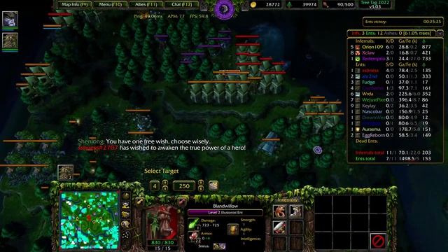 Ent (Illusionist): Close game | Tree Tag 2022 смотреть онлайн