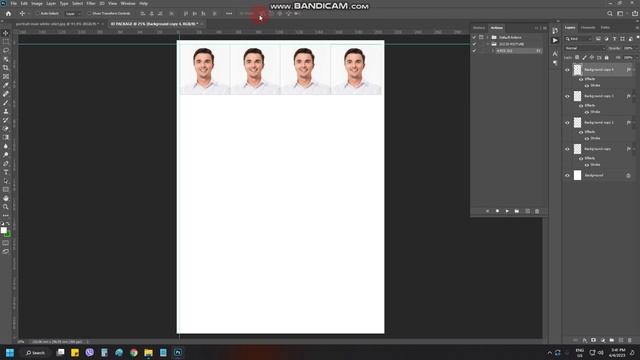 How to do 1 Click or 1 Press Rush ID Making using Adobe Photoshop смотреть онлайн