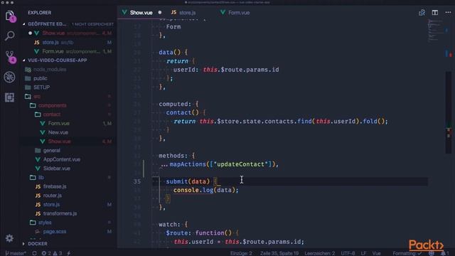 Hands-On Web Development with Vue.js: Tying Up Loose Ends of Our Application|packtpub.com смотреть онлайн