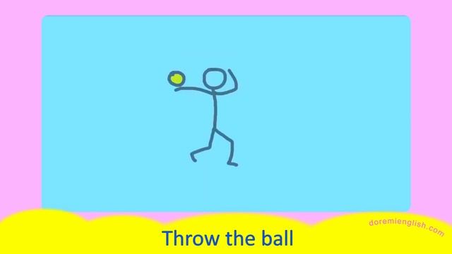 Sports ball song | Vocabulary song | Gábor's DoReMi English songs | Bounce the ball смотреть онлайн