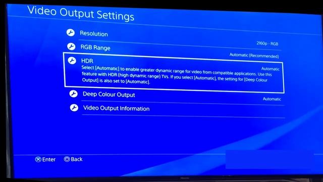 Hisense HDR On PS4 Pro