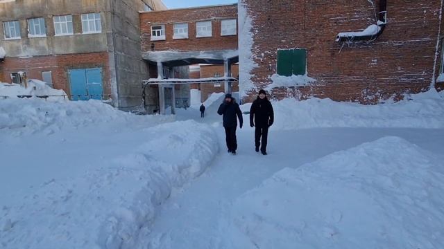 Walk, Norilsk city 2021, -40°C смотреть онлайн